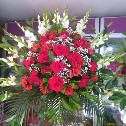 pedestal abanico
