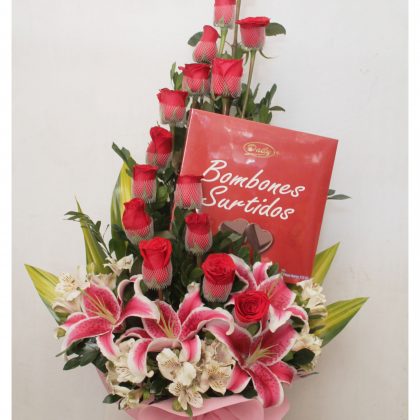 Oferta, arreglo floral en cusco
