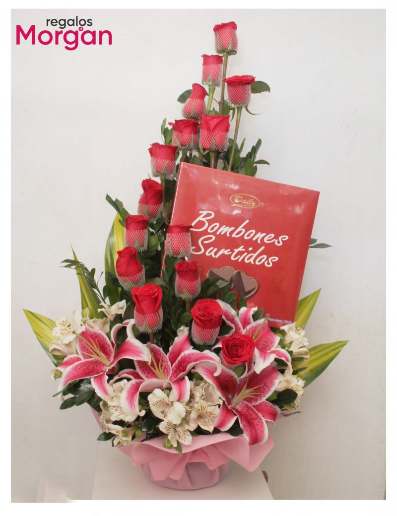 Oferta, arreglo floral en cusco