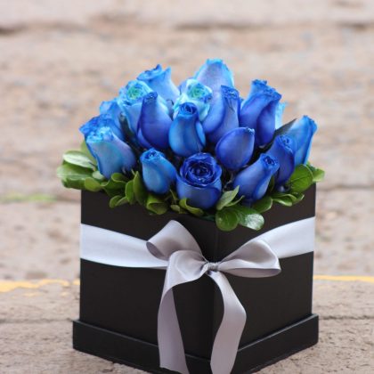 rosas azules