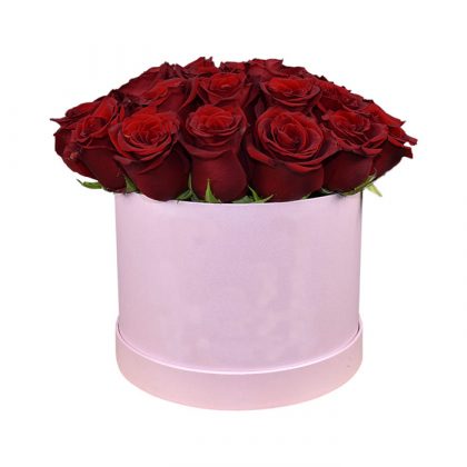 box con 20 rosas