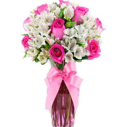 ramo 15 rosas