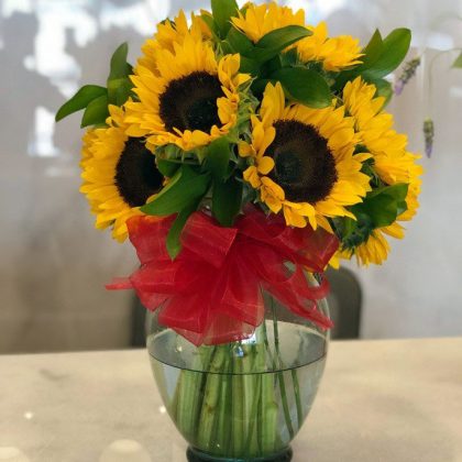 Ramo de girasoles