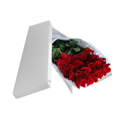 Rosas en caja