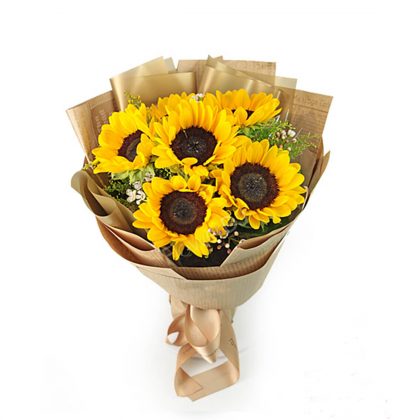 Ramo de girasoles