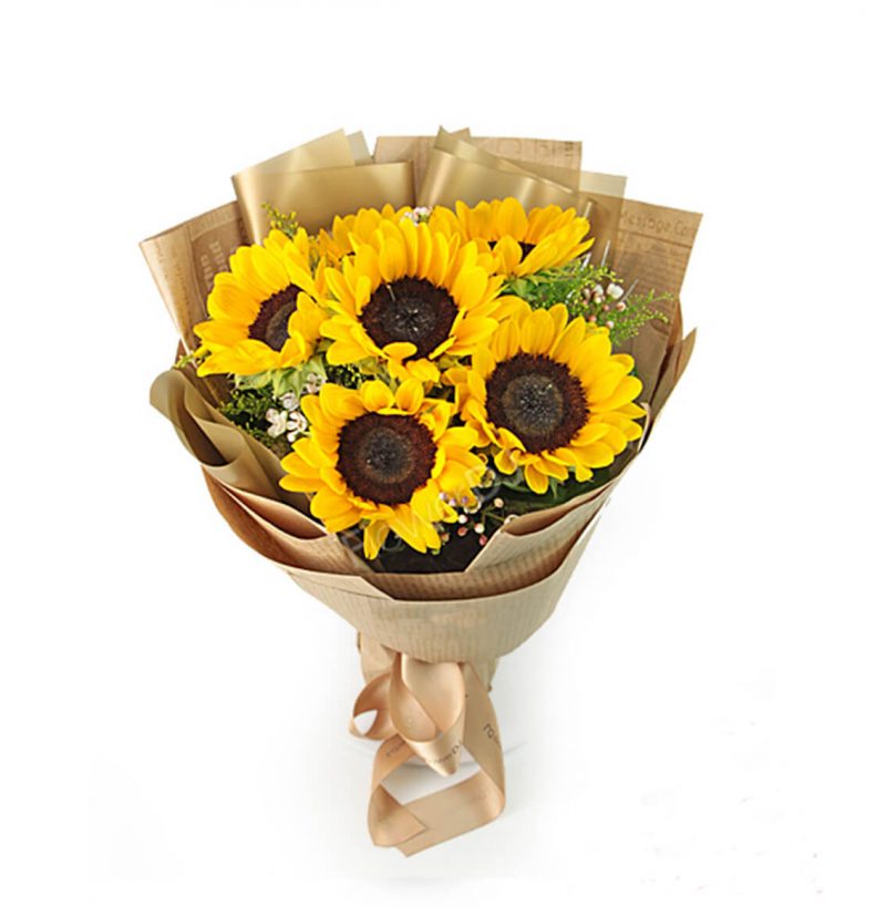 Ramo de girasoles