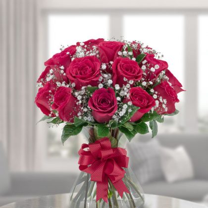 ramo con 20 rosas