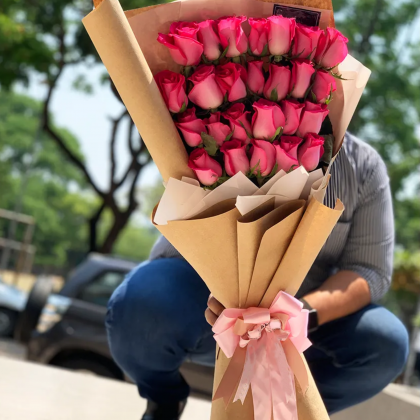 ramo de 25 rosas