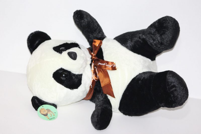 panda con lazo