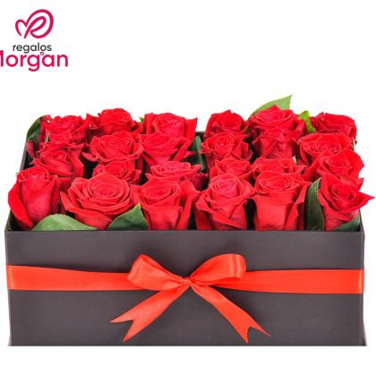 "Bouquet Pasión de 24 Rosas Rojas"