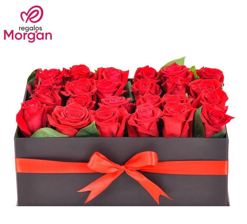 "Bouquet Pasión de 24 Rosas Rojas"