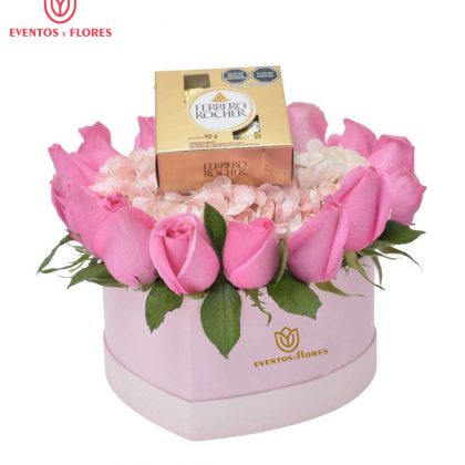 rosa bb con ferrero