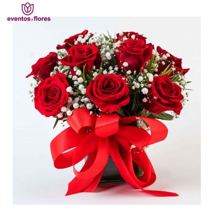 box de 12 rosas
