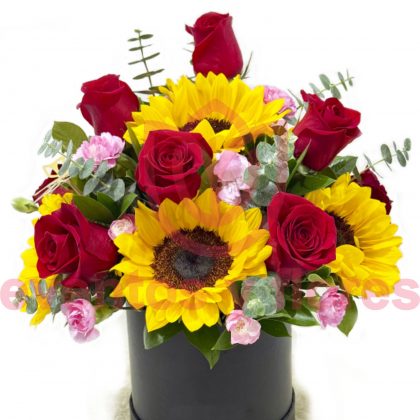 Arreglo de Girasoles y Rosas | Cusco